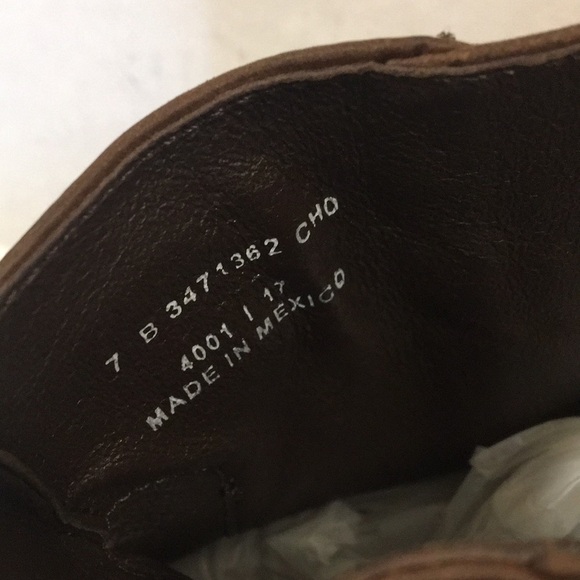 NWT Frye Pippa Leather Ankle Brown Boots - Picture 4 of 13